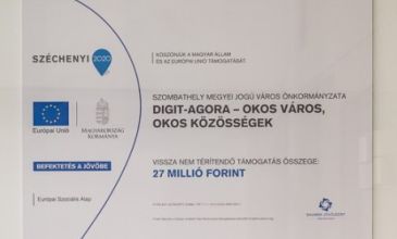 DigIT-AGORA-Okos város, okos közösségek - TOP-7.1.1-16-H-ESZA-2020-02011